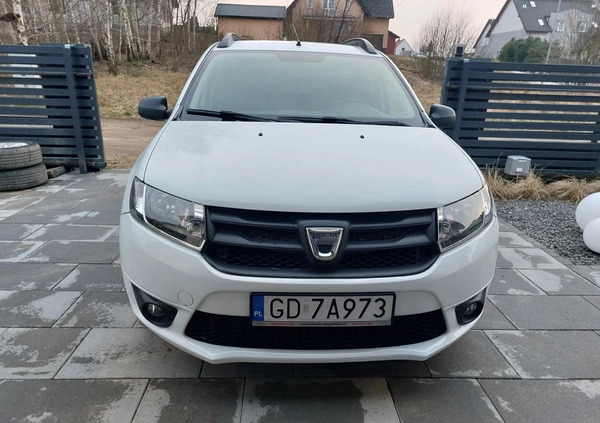 Dacia Logan cena 23500 przebieg: 219000, rok produkcji 2016 z Brześć Kujawski małe 106